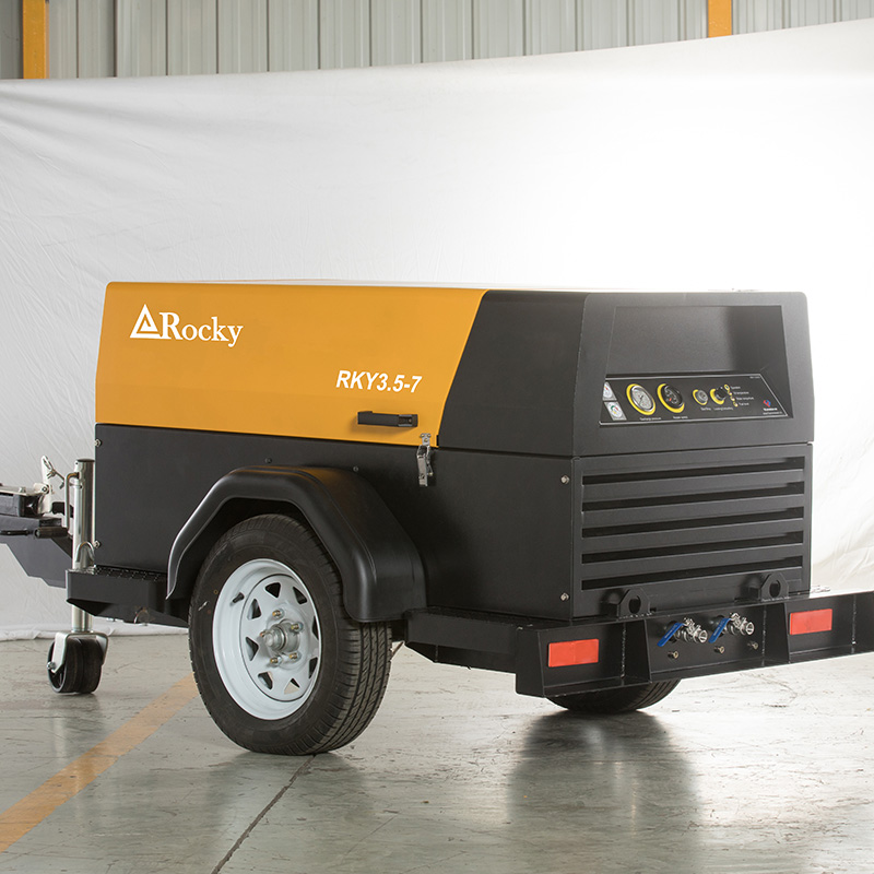 Diesel air compressor