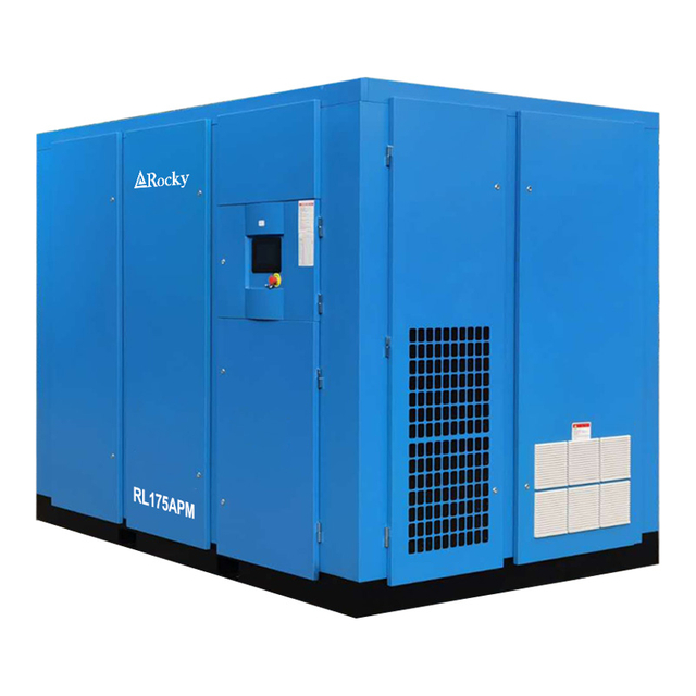 90~132kW 2~5 Bar Low Pressure Variable Speed Screw Air Compressor