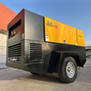 Mobile diesel-powered air compressor Low maintenance diesel air compressor 