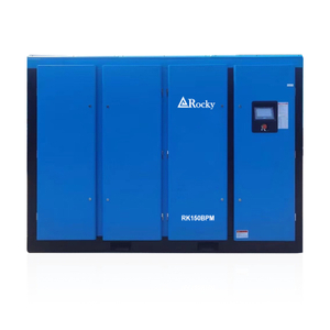 Low pressure oil-free screw blower for wastewater treatment