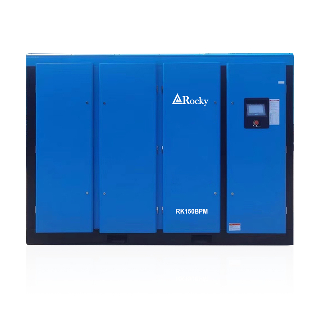 Class 0 Oil-free Low Noise Screw Blower air compressor for Textile Engineering