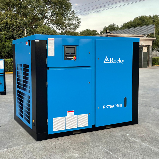 Heavy Duty Industrial Two Stage Screw Air Compressor