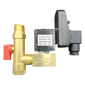 Air Compressor Water Drain Valve DC24V AC220~240V Electronic Drain Valve