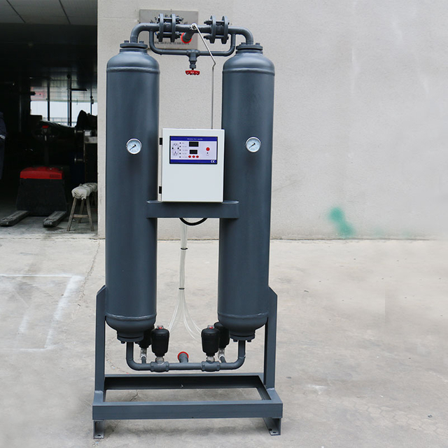 Double tower Heatless adsorption dryer with compressor air dryer
