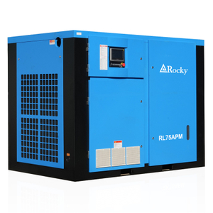 75~100 HP Single-stage Permanent Magnet Variable Frequency 2~5 bar low-pressure Screw Air Compressor
