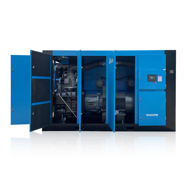 Wholesale 250~400kW Industrial Variable Speed Energy-saving Two-stage Screw Air Compressor