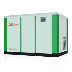 250kW 8 bar Food Grade Oil Free Water Lubricated Screw Air Compressor