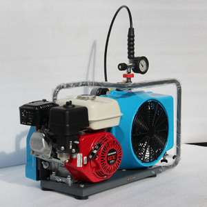  Portable High Pressure Gasoline Piston Air Compressor 300 Bar 4500 PSI CE Certified for SCUBA Diving Firefighting
