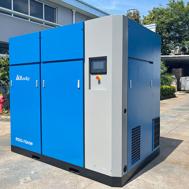 Class 0 Certified Food Grade Dry Oil-free Screw Compressor Supplier