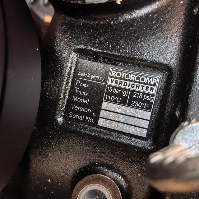 Screw Air Compressor Head Germany Rotorcomp Air End EVO2-NK