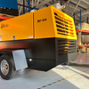 Mobile diesel-powered air compressor Low maintenance diesel air compressor 