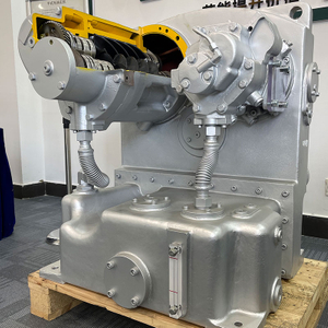 90~160kW Oilless Screw Compressor Head Ingersoll Rand Screw Air End CDA96