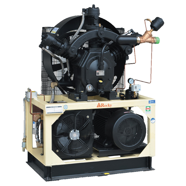40bar High-pressure Piston Oil-lubricated Air Booster Compressor