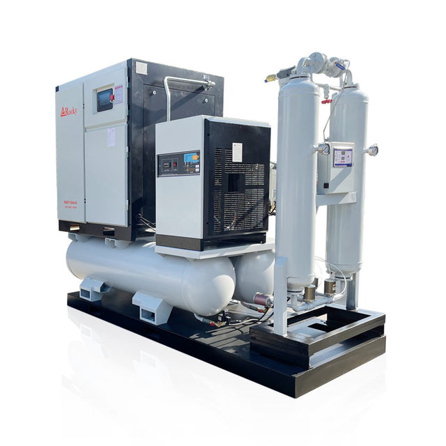 15~75 HP All in One 20 Bar High Pressure Screw Air Compressor for Laser Cutting