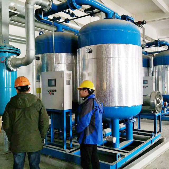 SDG Series Zero Loss Blower Heat Desiccant Air Dryer