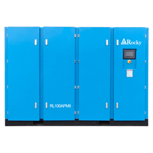 100 HP Low Pressure Two-stage Screw Air Compressor for Textile Industry