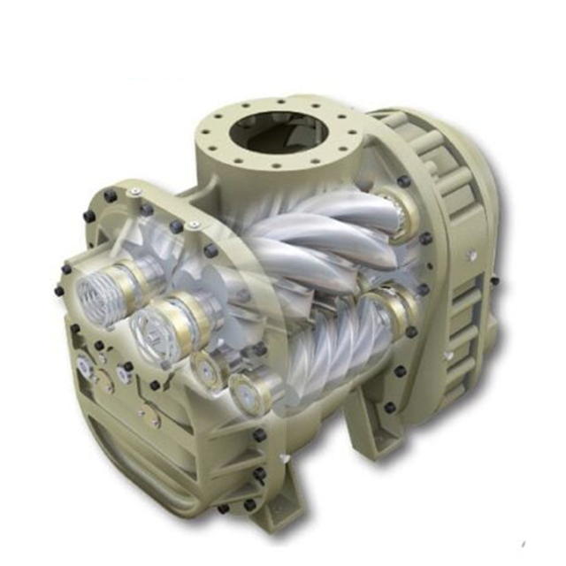 Dry Oil-free Screw Compressor Head Ingersoll Rand Screw Air End CDB54