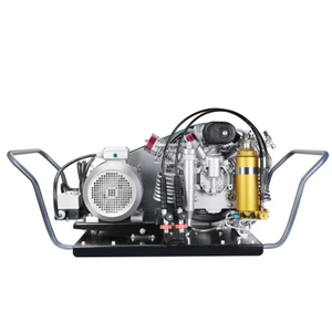 7~11 Cfm Scuba Diving Breathing Air Filling 225-350 Bar High-pressure Air Compressors