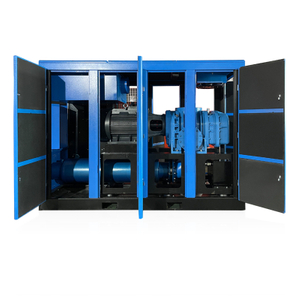 Class 0 Oil-free Low Noise Screw Blower air compressor for Textile Engineering