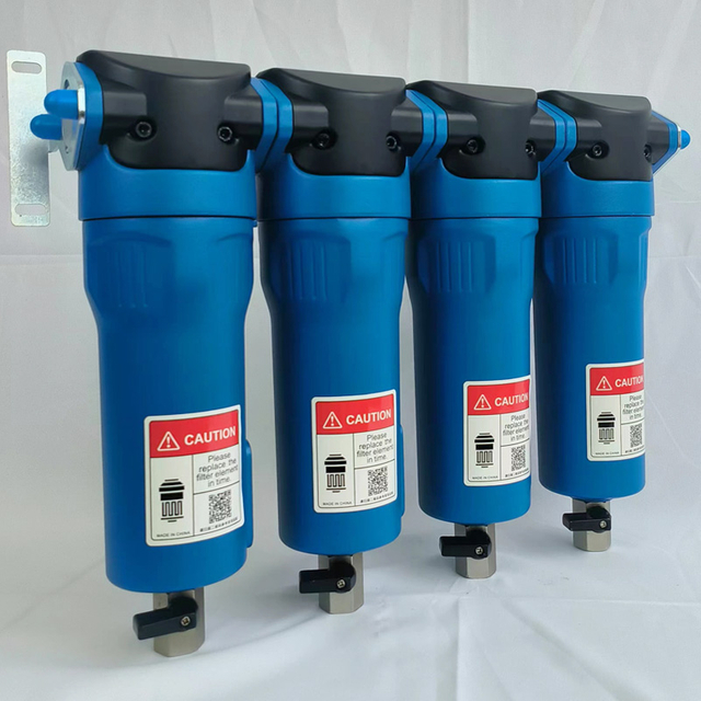 RJ Series Aluminum Alloy Compressed Air Precision Filter
