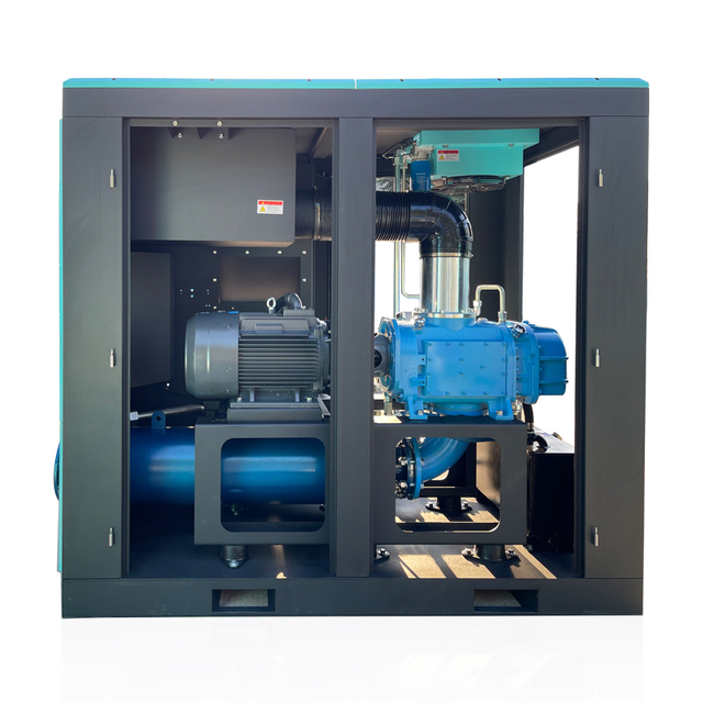 Low cost oil free compressor China OEM oil-free screw blower