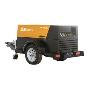 Rocky Portable Diesel Driven Screw Air Compressors 