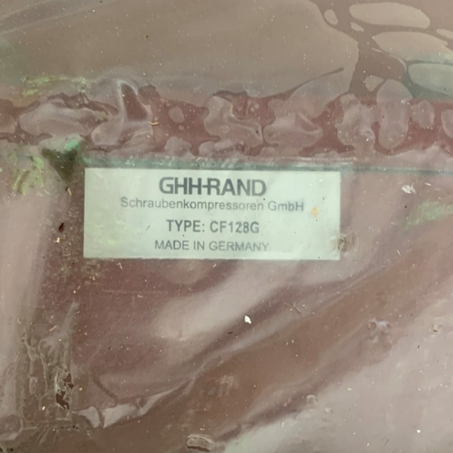 Single Stage Screw Compressor Head Ingersoll Rand Original Screw Air End CF128G