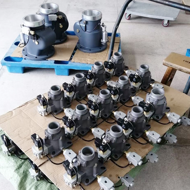 20 m³ Butterfly Valve Air Compressor Intake Valve Icv-120 with Solenoid Valve Vent Valve