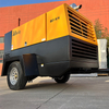 Mobile diesel-powered air compressor Low maintenance diesel air compressor 