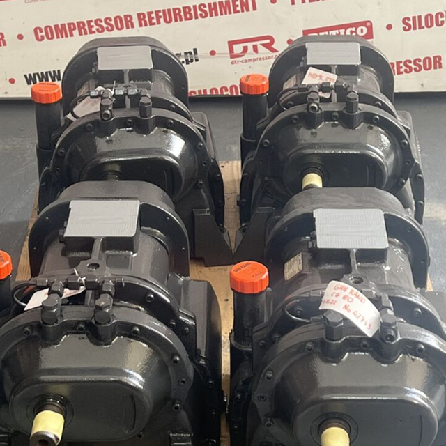 55~75 KW Screw Air Compressor Head Ingersoll Rand Screw Air End CS85