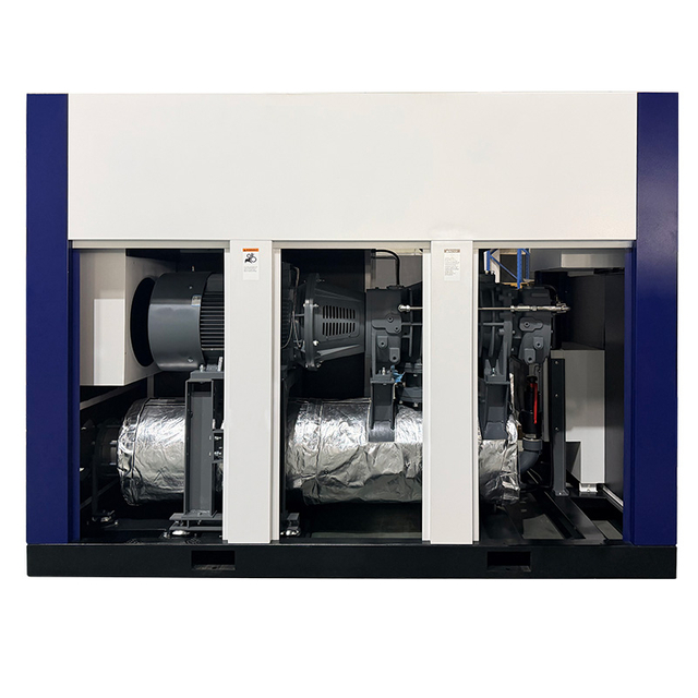 220kW Oil-Free Screw Blower Energy Saving 35% ISO Class 0 Certified Industrial Aeration Blower