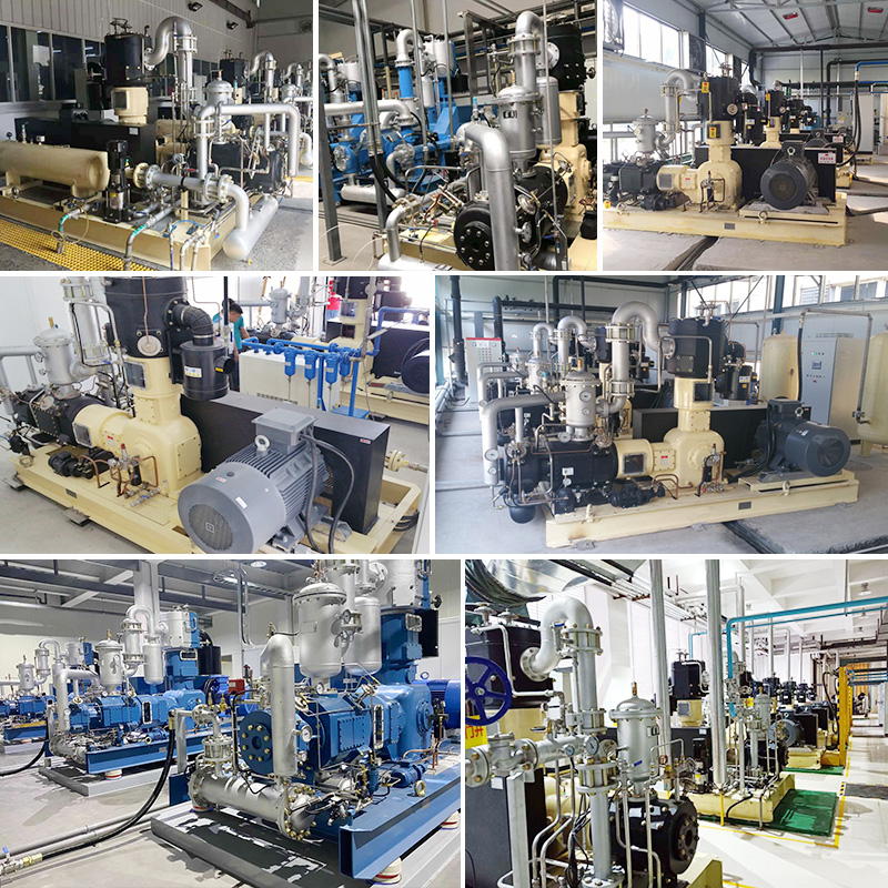 40 Bar High-Pressure Oil-Free Piston PET Bottle Blowing Air Compressor