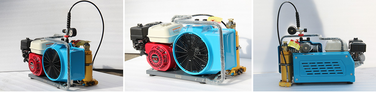 Gasoline High Pressure Piston Air Compressor