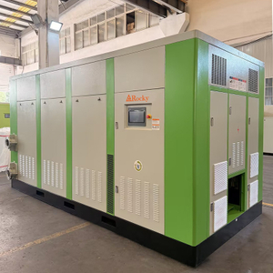 40 Bar High-pressure Oil-free Water-injection Screw Air Compressor for Bottle Blowing Industry
