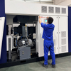 160kW Oil-Free Screw Blower Energy Saving 32%, Industrial Aeration Blower